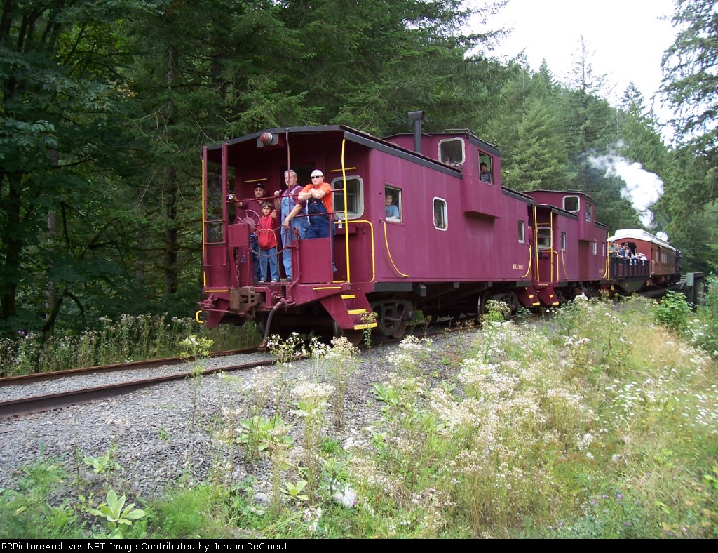 Riding The Caboose 