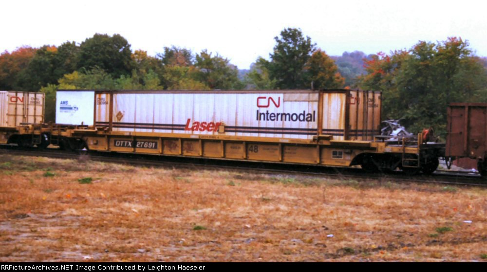 DTTX 27691-A with one container