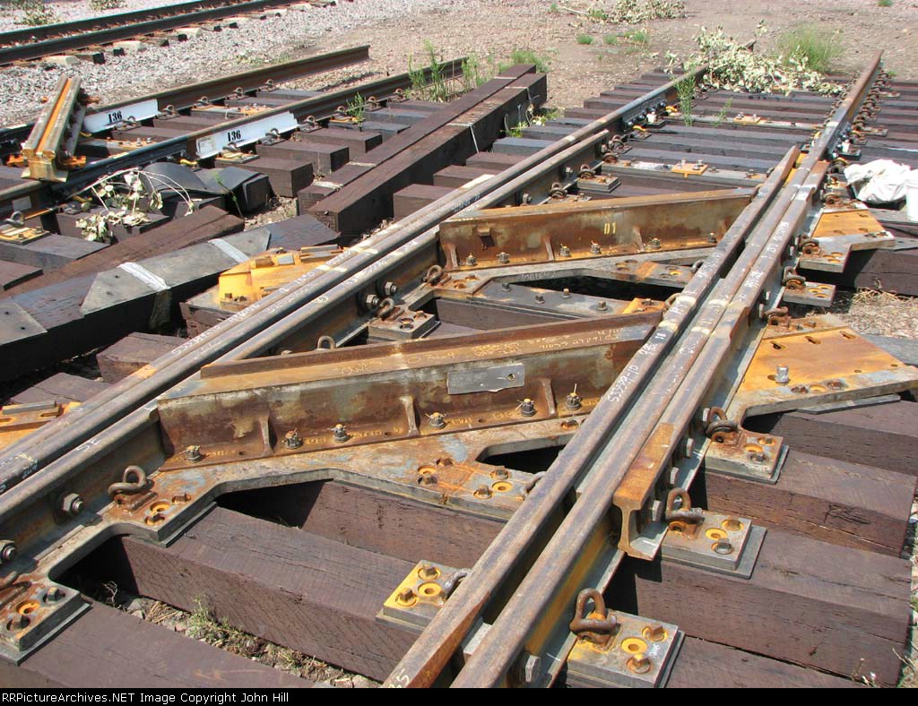 070812003 New "Flange Bearing Diamond" awaiting installation at Park Junction