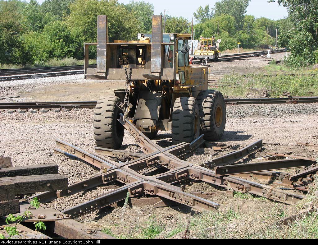 070906004 "Flange bearing" diamond replacement project at BNSF Park Junction