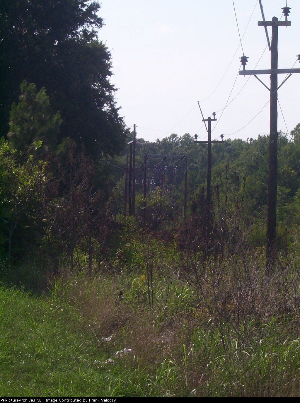 Former P&N right-of-way in Honea Path, SC
