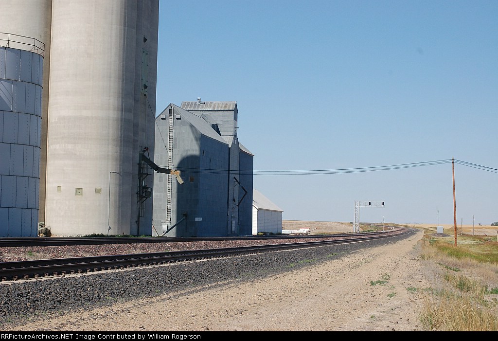 Burlington Northern Santa Fe Railway Mainline Tracks looking East