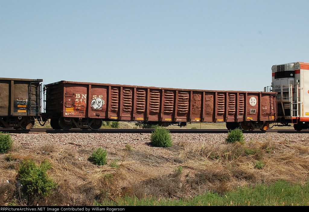Burlington Northern Santa Fe!Railway (BNSF) Gondola No. 511283