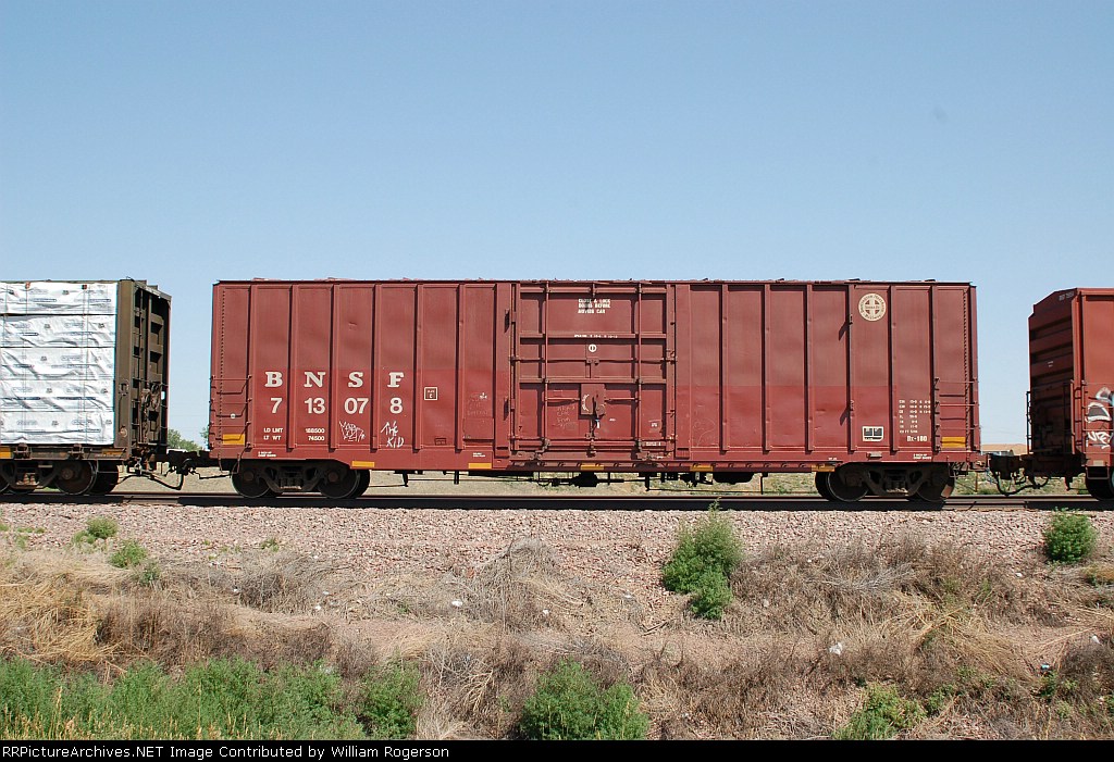 Burlingtin Northern Santa Fe Railway (BNSF) Box Car No. 713078