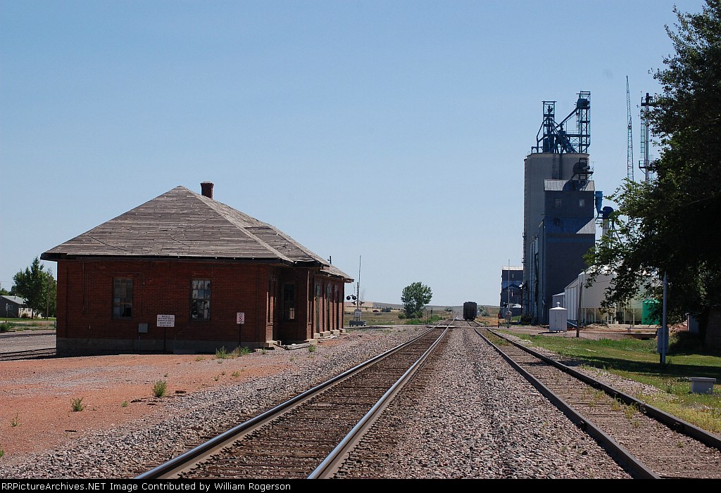 Burlington Northern Santa Fe Railway Mainline Track looking East