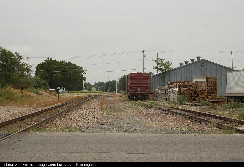 Burlington Northern Santa Fe Railway Mainline Track looking East