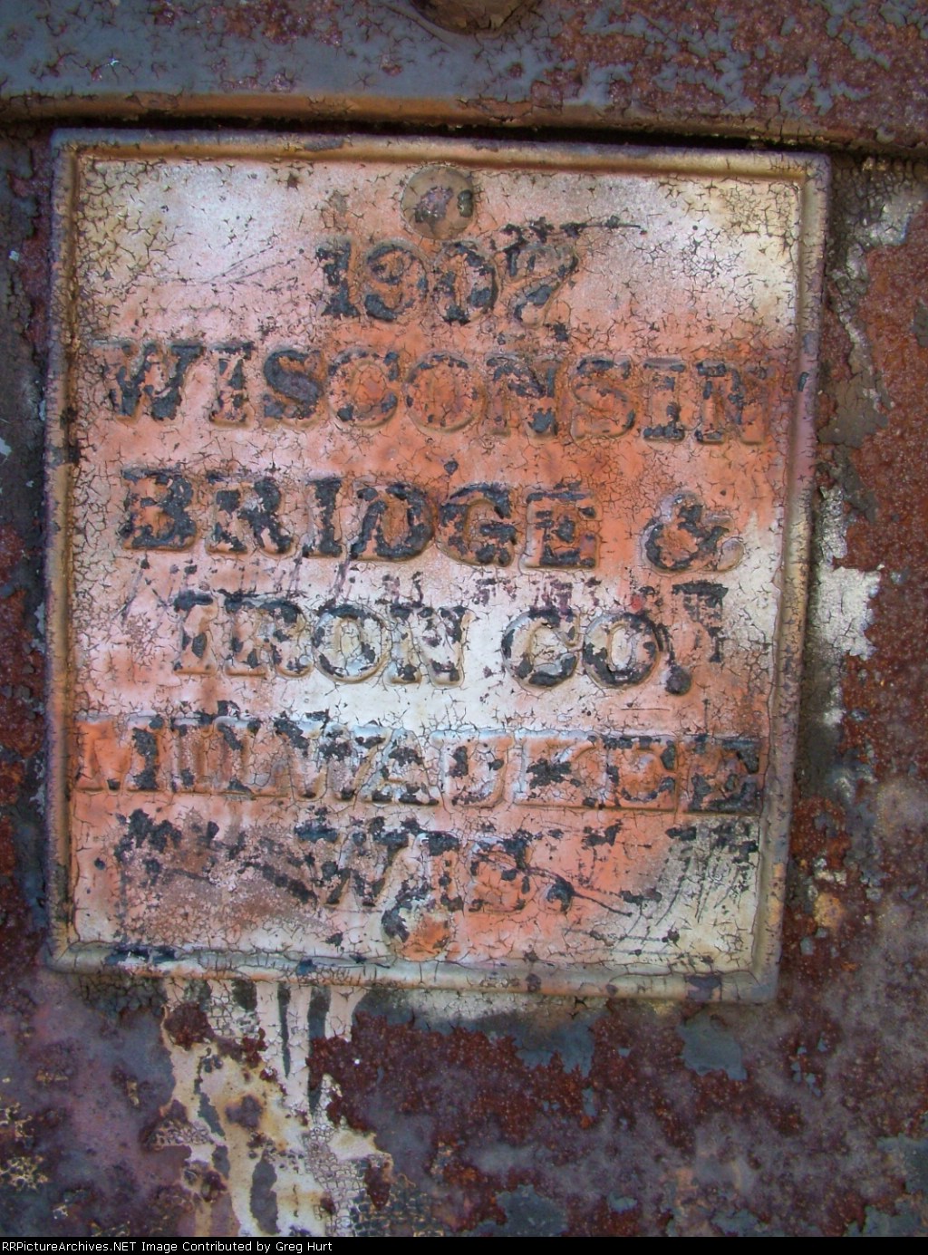 1907 Builder's plate