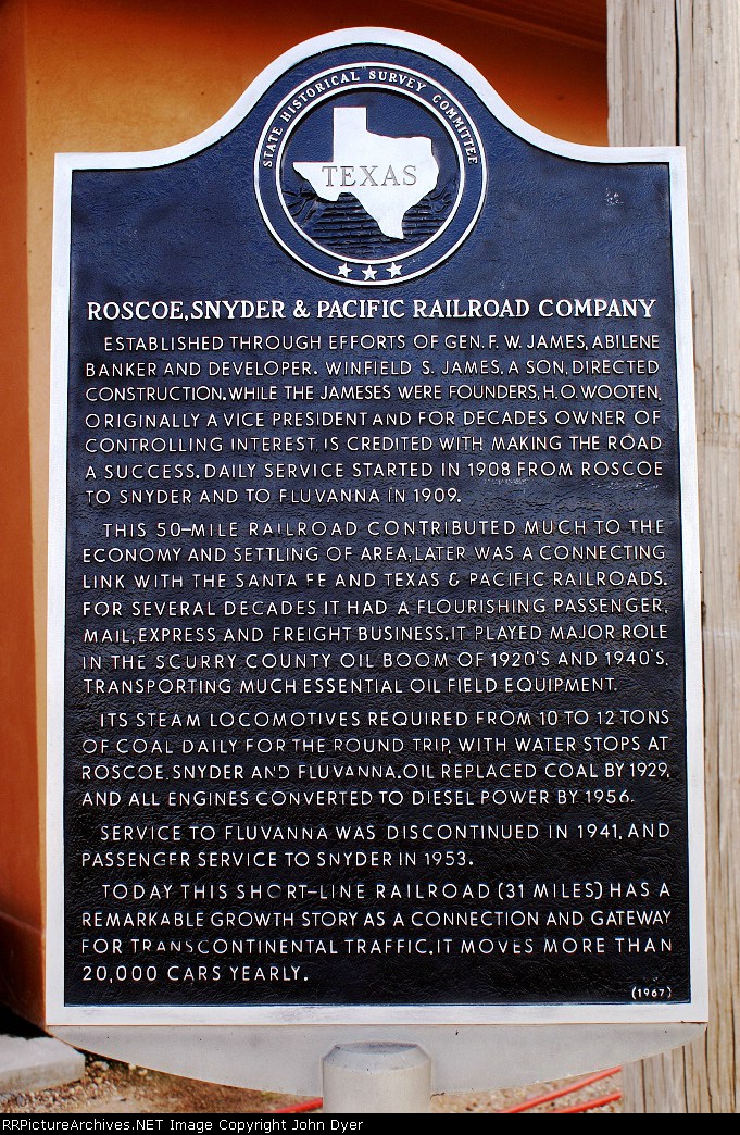 RSP Historical Marker