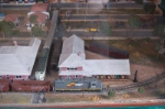 View of the Model Railroad display in the restored Atlantic Coast Line Depot