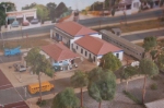 View of the Model Railroad display in the restored Atlantic Coast Line Depot