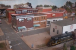 View of the Model Railroad display in the restored Atlantic Coast Line Depot