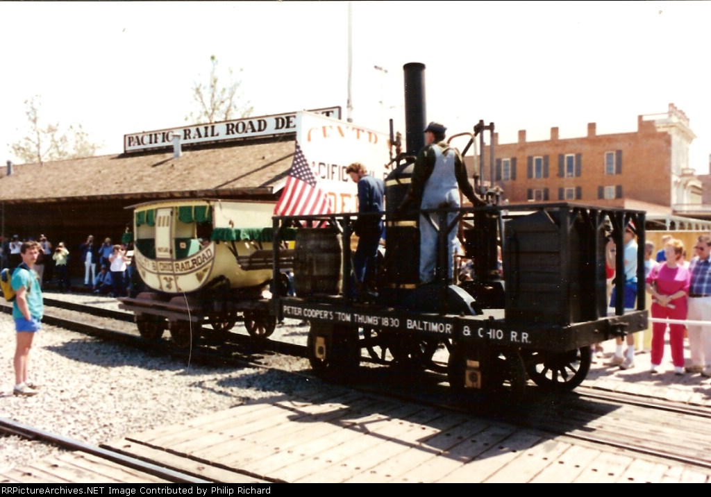 Peter Cooper's "Tom Thumb" 1830 Baltimore & Ohio R.R.