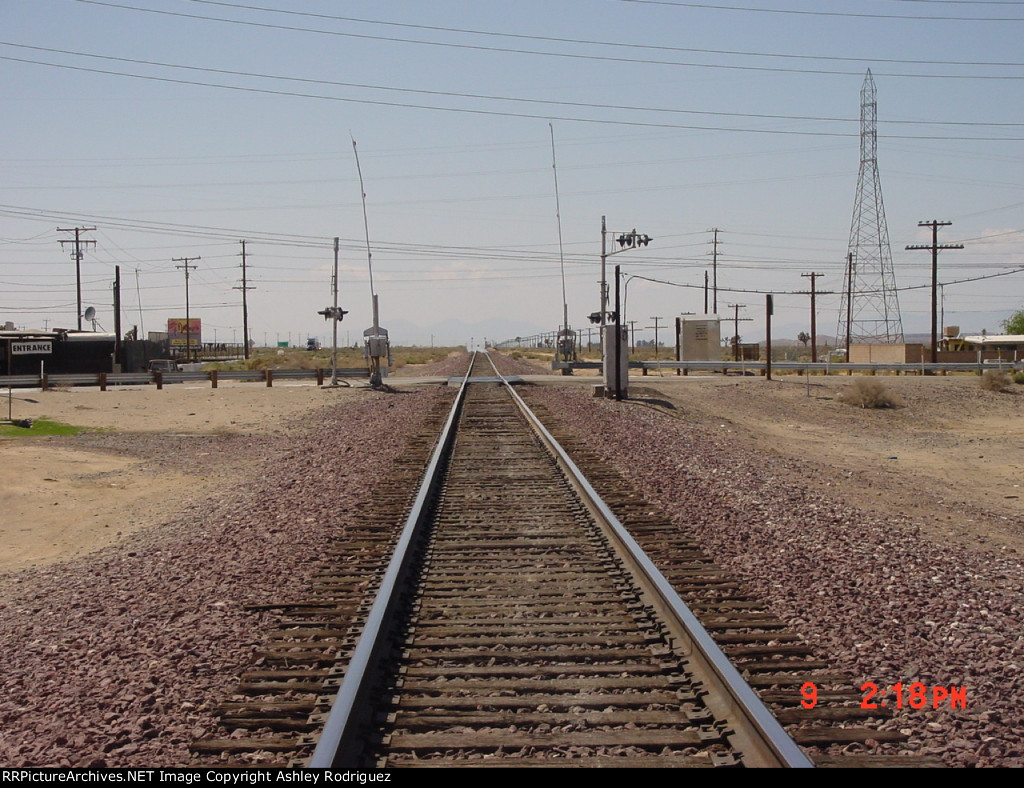Northbound at kern juction 