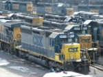 CSX 8834, 8848, 8831, 8415, & 8841