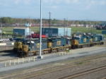 CSX 8319, 5444, 944 & 941