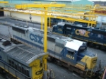 CSX 8624, 4425, 8666 & 529