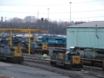 CSX 4601, 9025, 7609 & 6218