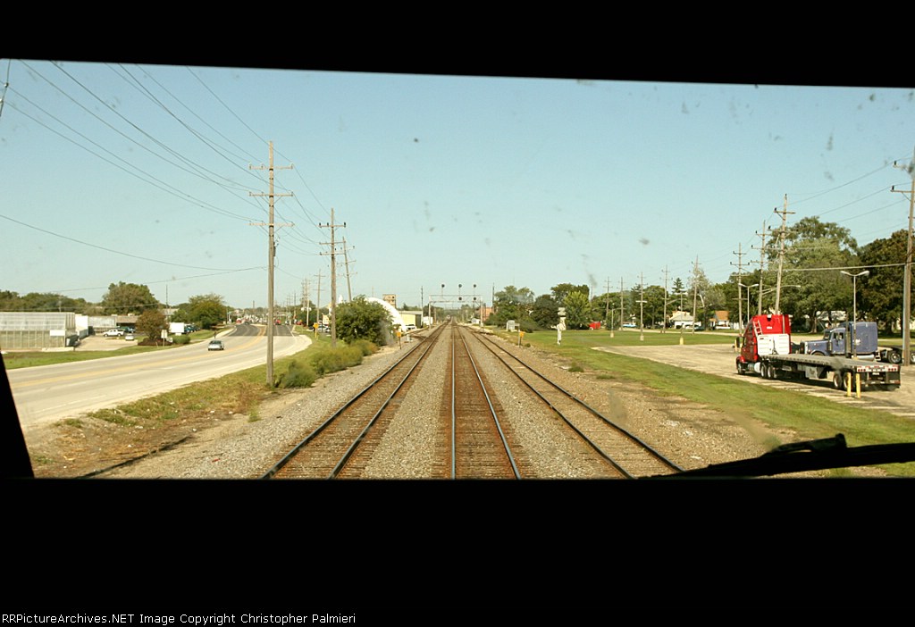 Eastbound on Main Track Two