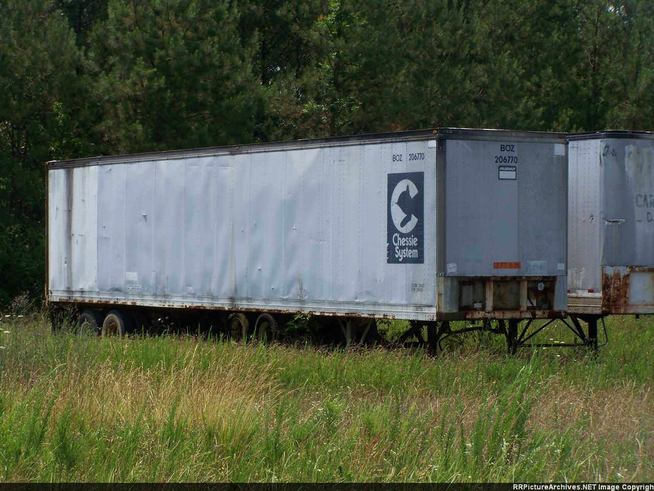 Chessie System B&O trailer.