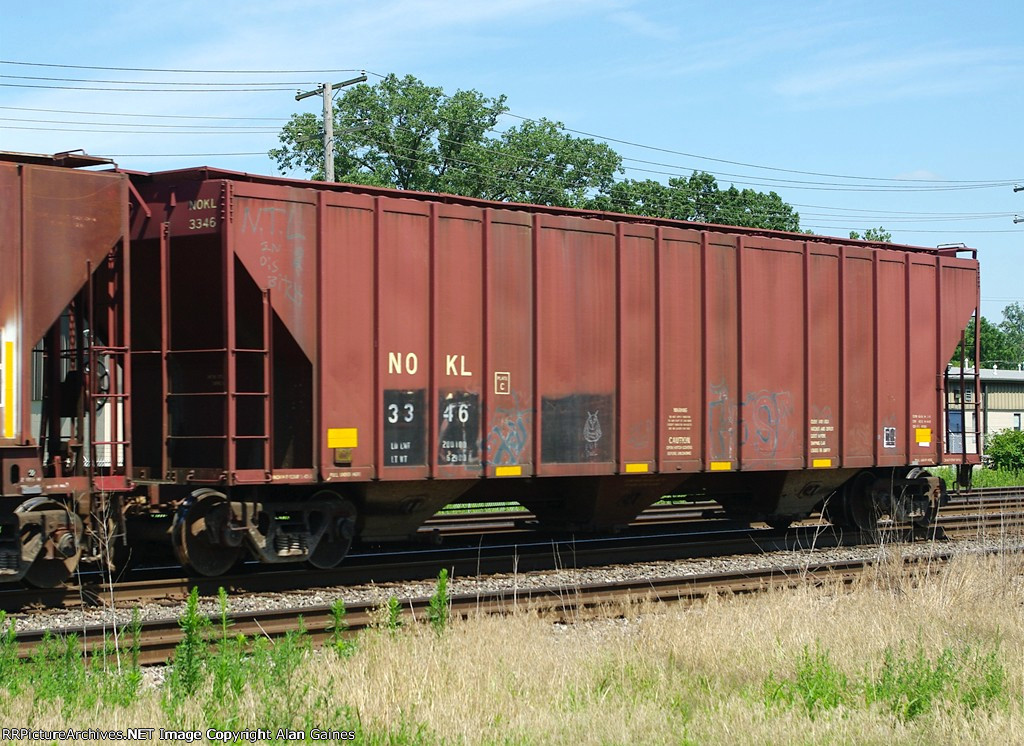 NOKL Covered Hopper 3346