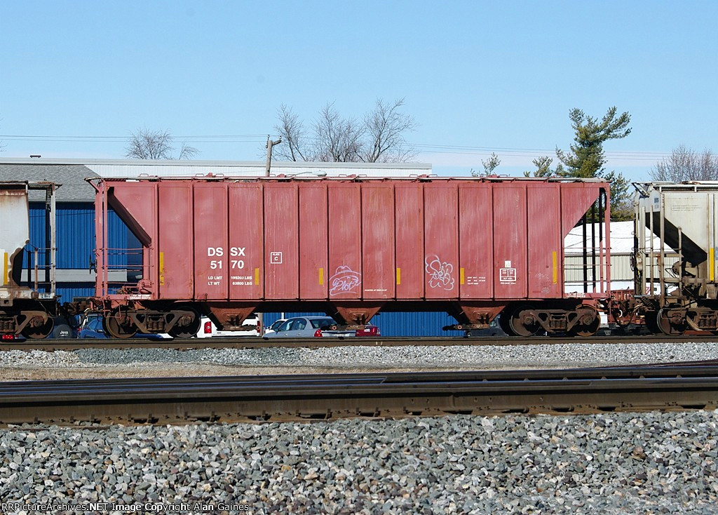 DSSX Covered Hopper 5170