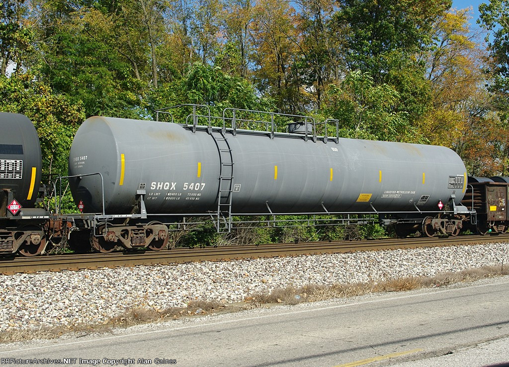 SHQX Tank Car 5407