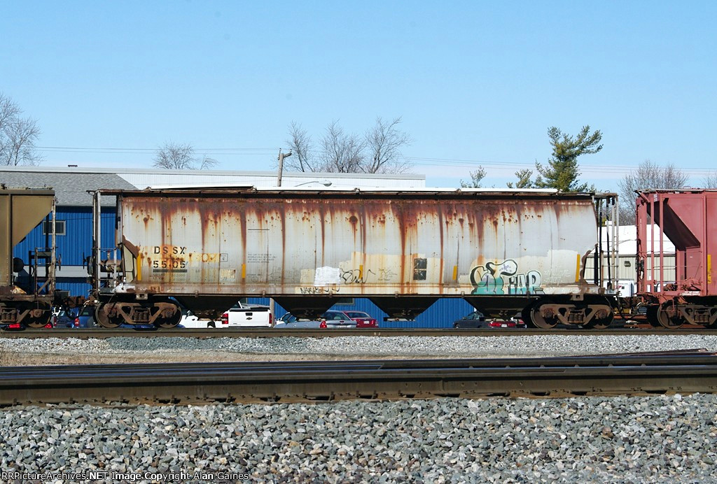 DSSX Covered Hopper 5505