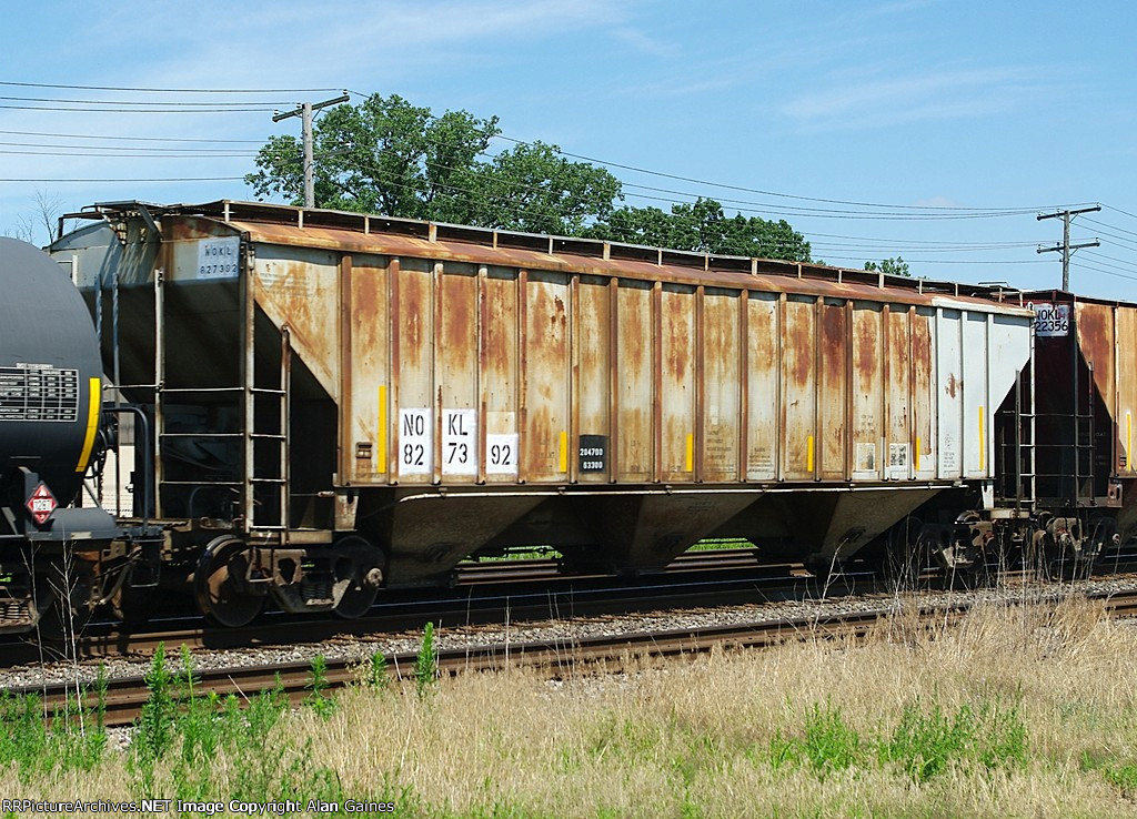 NOKL Covered Hopper 827392