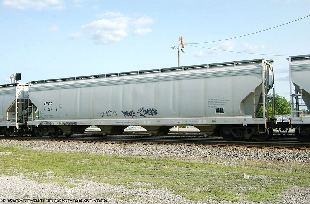 AMCX Covered Hopper 4154