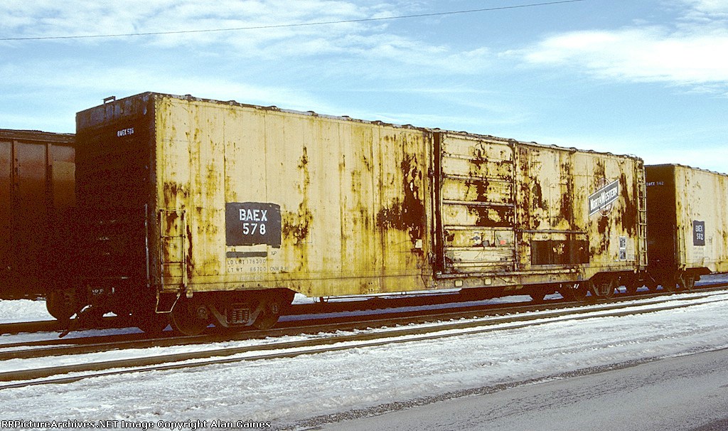 BAEX 60' Box Car 578