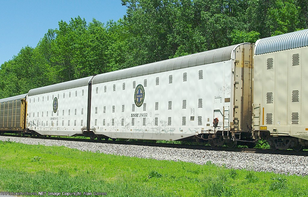 BNSF Auto Rack 314132