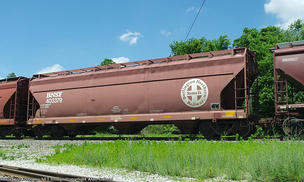 BNSF Covered Hopper 403379