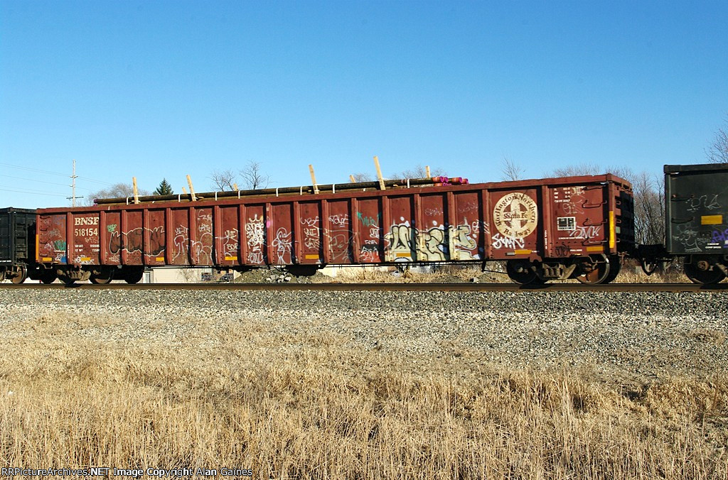 BNSF Gondola 518154
