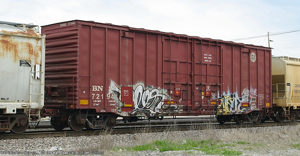 BNSF Box Car 721942