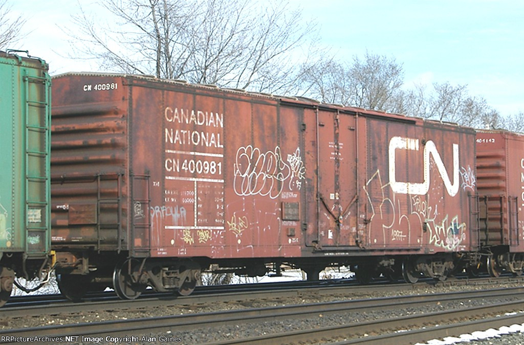 CN Box Car 400981