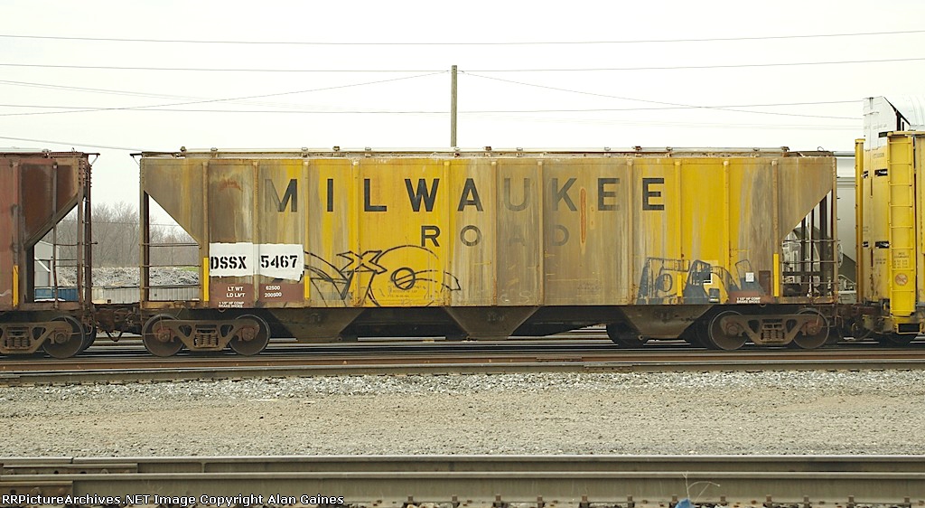 DSSX Covered Hopper 5467