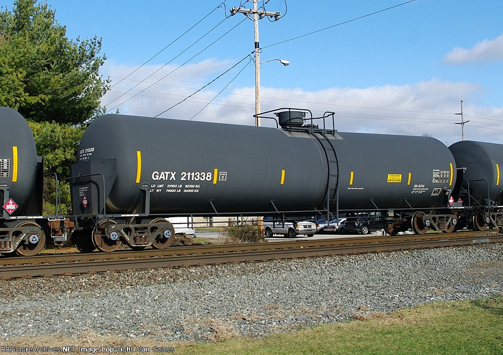 GATX Tank Car 211338
