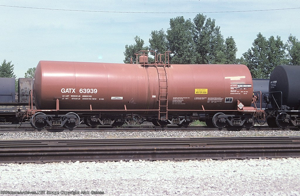 GATX Tank Car 63939