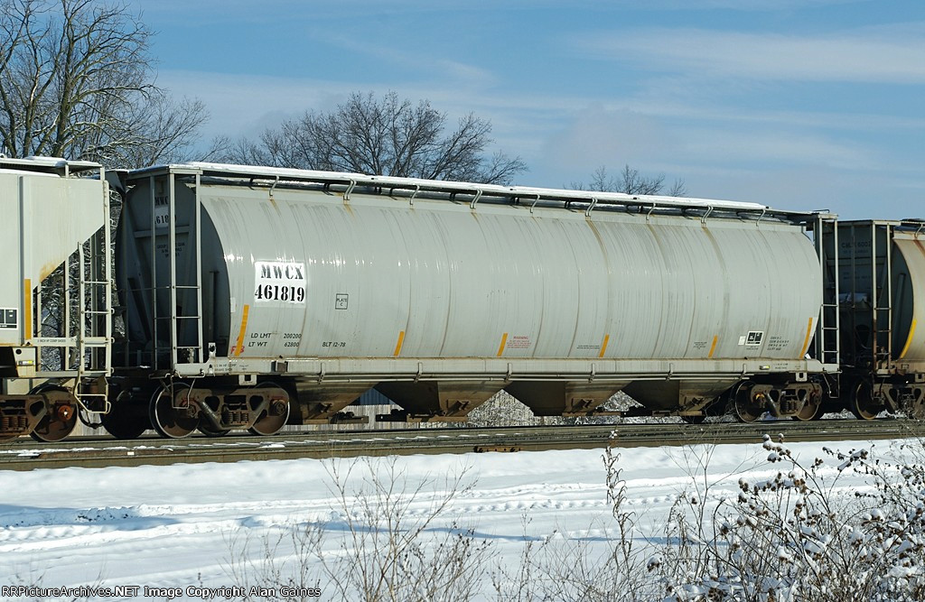 MWCX Covered Hopper 461819