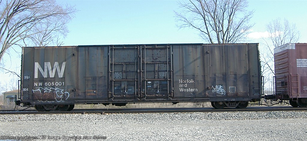 N&W Box Car 605001