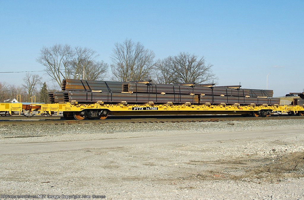 PTTX Flat Car 147095