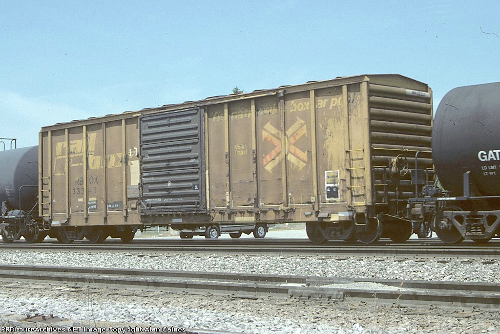 RBOX 50' Box Car 33343