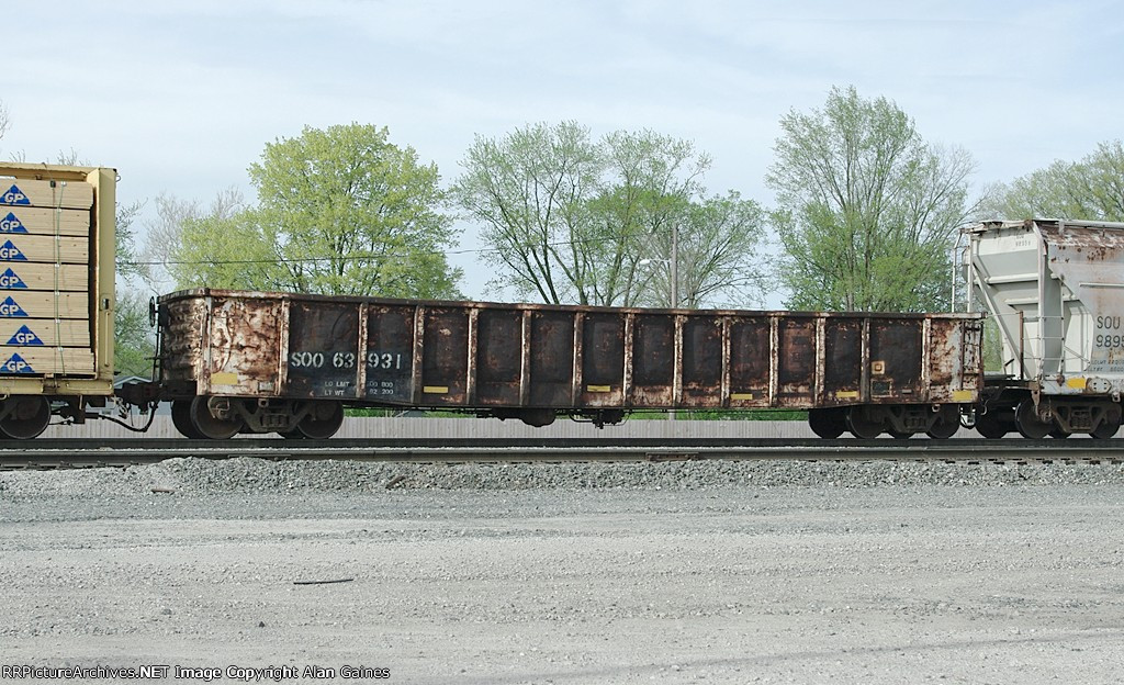 SOO LINE Gondola 63931