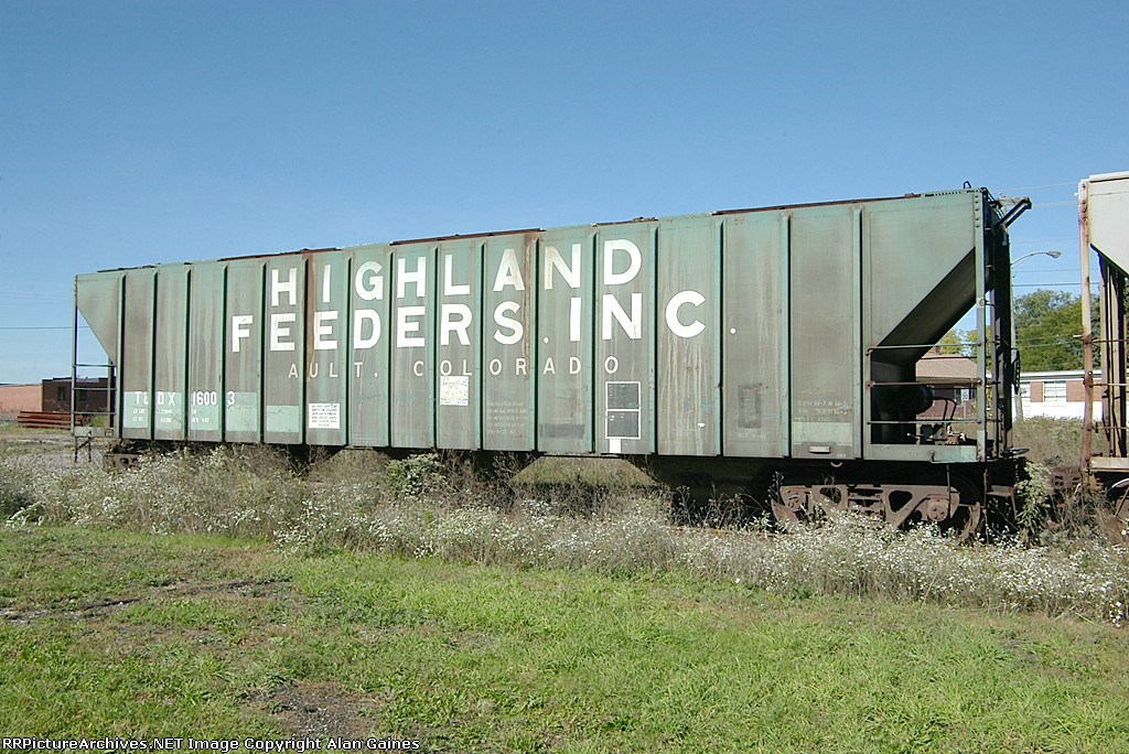 TLDX Covered Hopper 16003