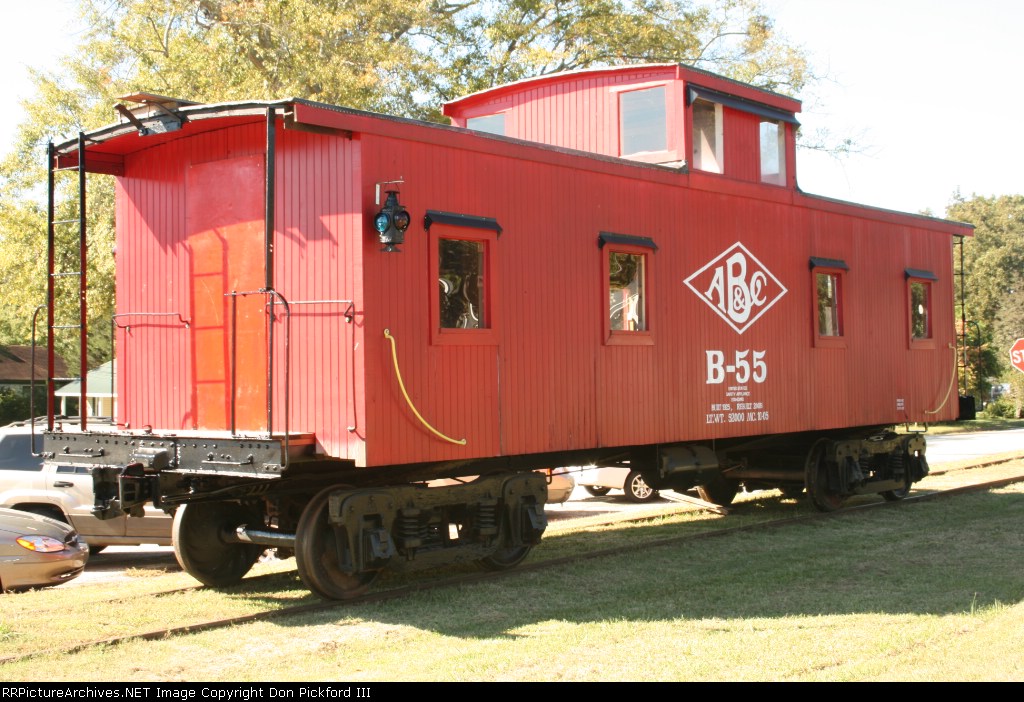 Atlanta Birmingham & Coast (AB&C) Caboose