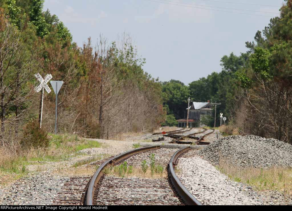 ACWR track headed to NS crossing