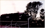 W&LE 3024 Passes Through During The Lorain County Fair