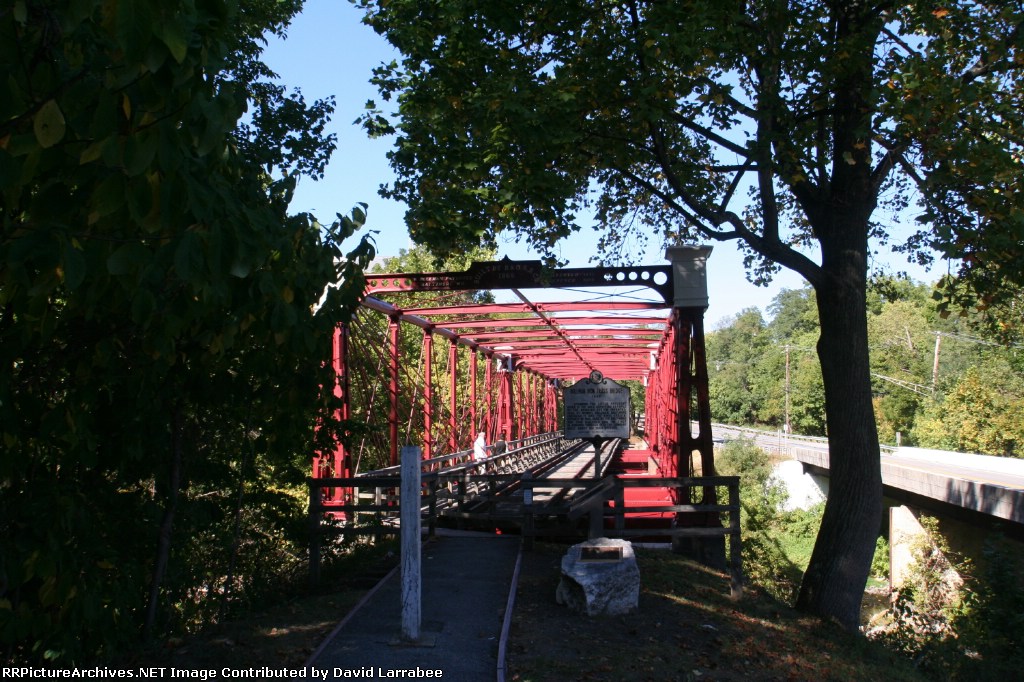 Last Bollman Iron Bridge