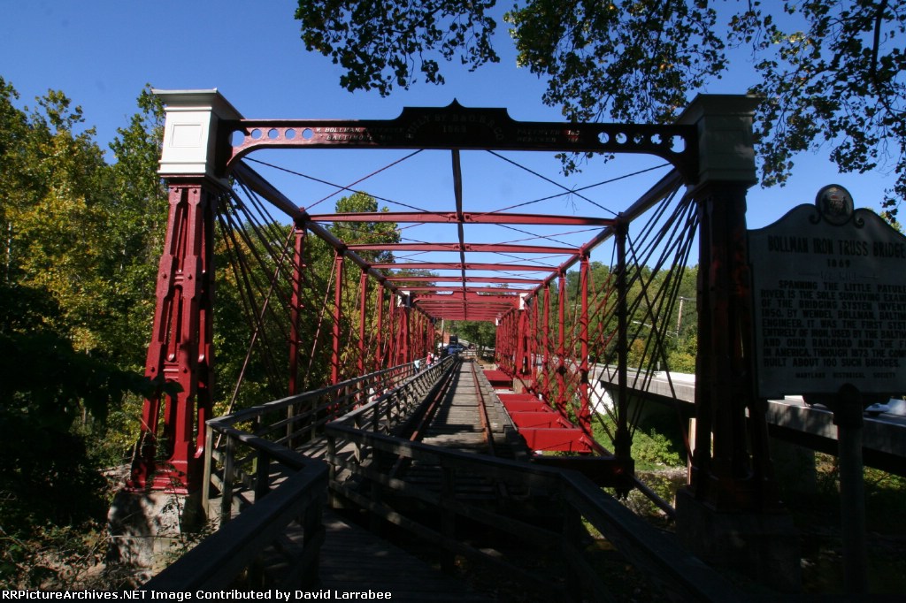 Last Bollman Iron Bridge