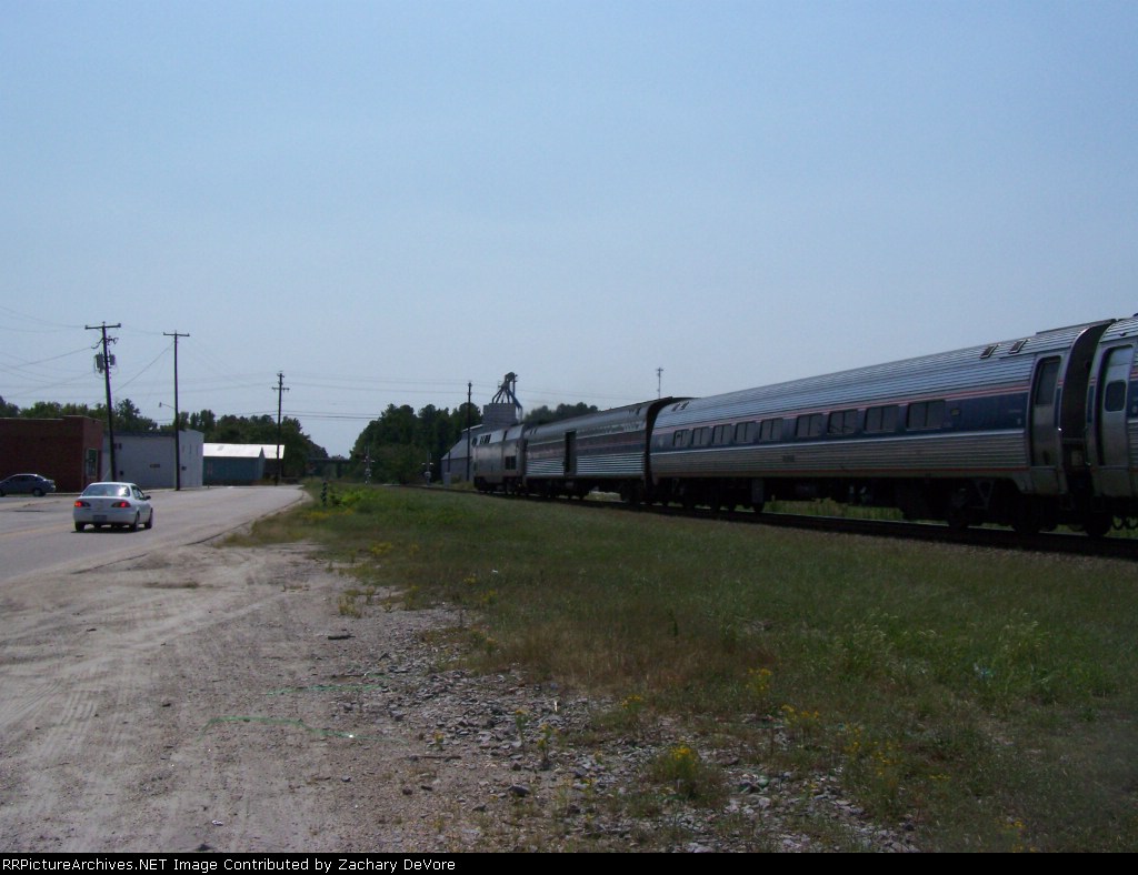 Amtrak Blasts Through